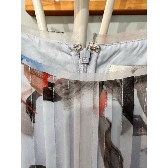 Aje Blue Floral Midi Dress - Picture 7 of 13